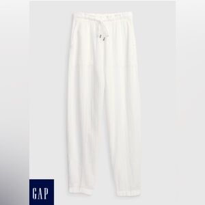 GAP Crinkle Gauze High Rise Pull-On Pants BNWT